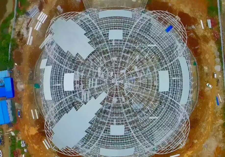 马鞍山体育馆网架