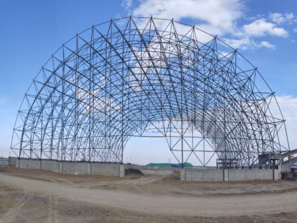 马鞍山体育场网架结构