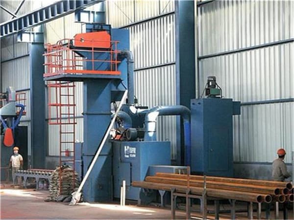 马鞍山网架杆件抛丸