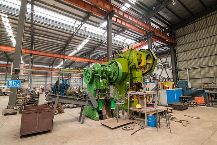 马鞍山网架配件-锥头加工车间